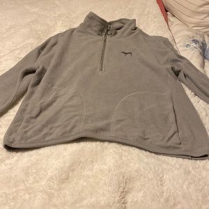 victoria secret half zip